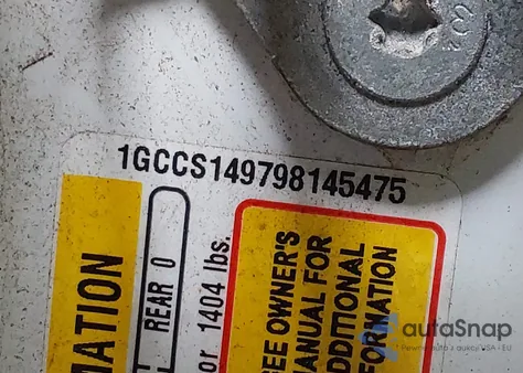 2009 Chevrolet Colorado Work Truck из США, поврежденный, VIN 1GCCS149798145475